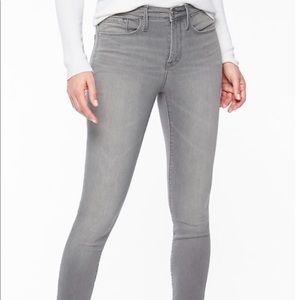 Athleta sculptek gray denim jeans NWT